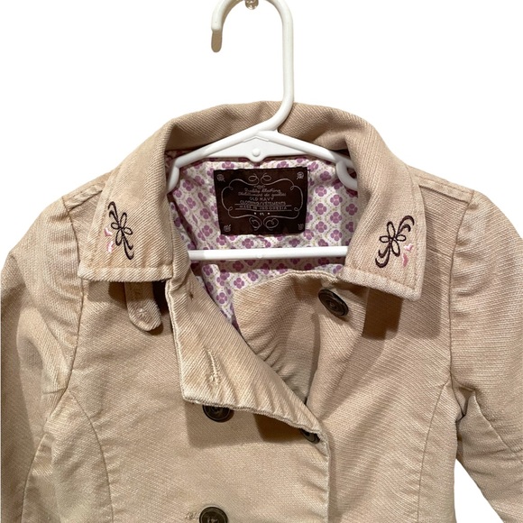 ** 2 for $20** Old Navy kids floral Pea Coat size 4T - Picture 7 of 15